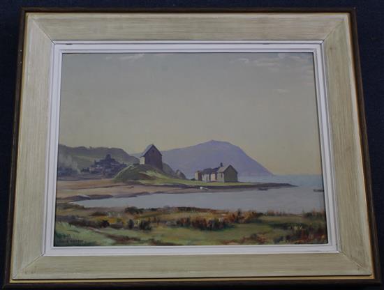 Leslie Kent (1890-1980) Dinas Head, Nr Fishguard Wales, 14 x 18in.